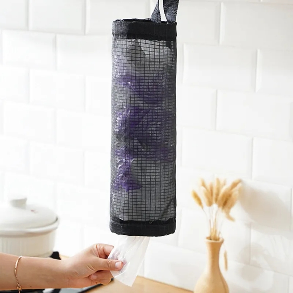 1 Plastic Bag Holder,Grocery Bag Holder,Garbage Bag Holder, Hanging Organizer.